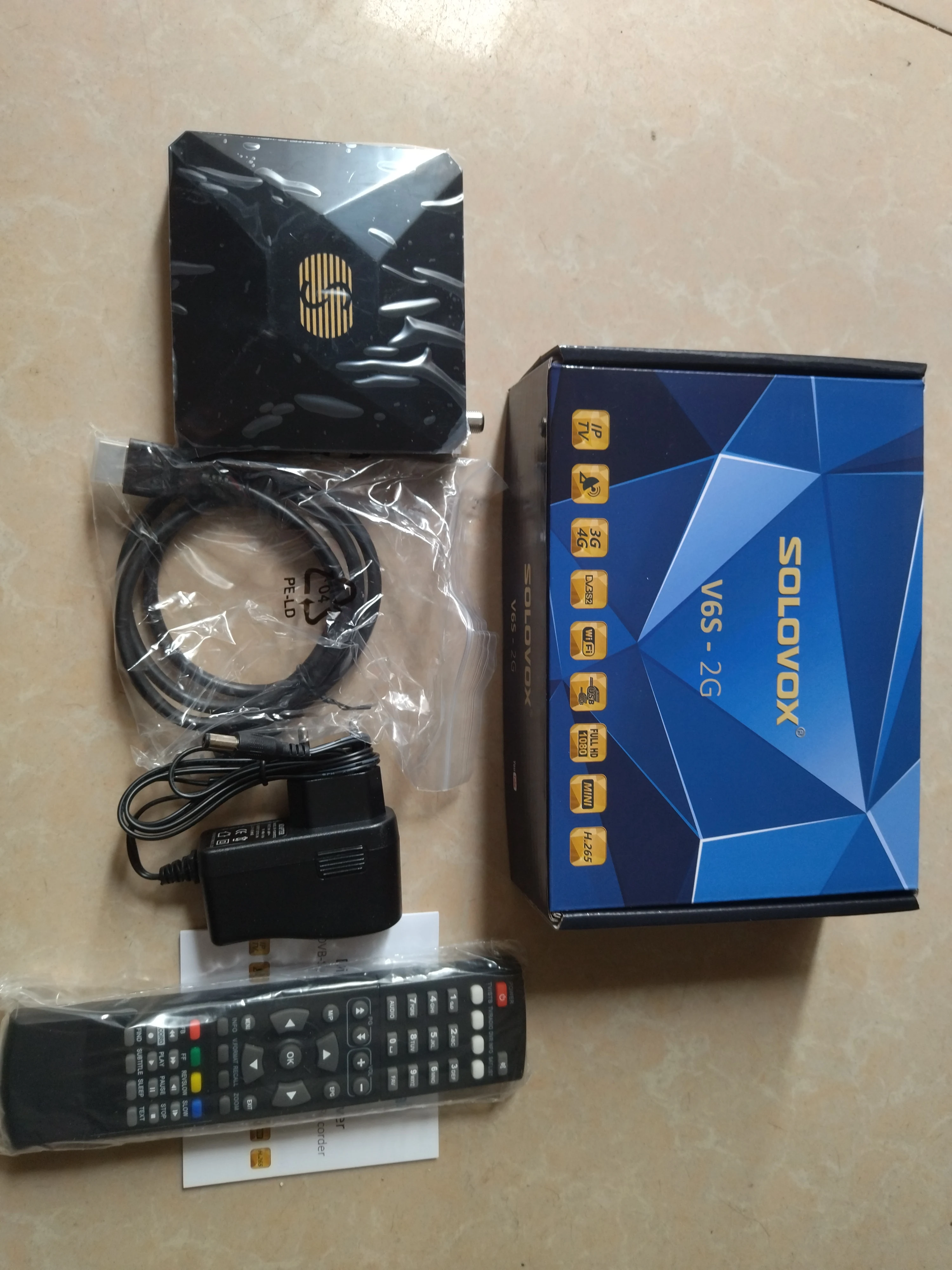 Спутниковый ресивер SOLOVOX V6S mini HD DVB S2 Поддержка Xtream Stalkermac M3U USB WiFi 3G 4G PowerVU Biss Key STB |