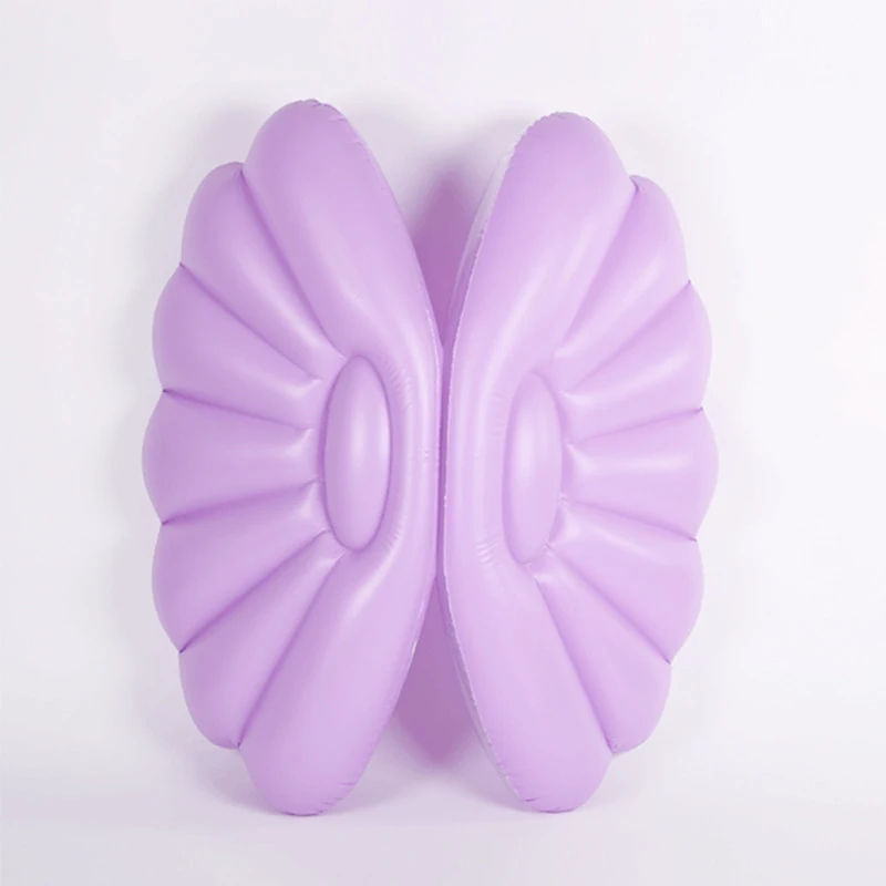 

Shell Shape Floating Water Hammock Lounge Chair Swimming Pool Inflatable Float Rafts Summer Beach Inflatable Mattress EDF