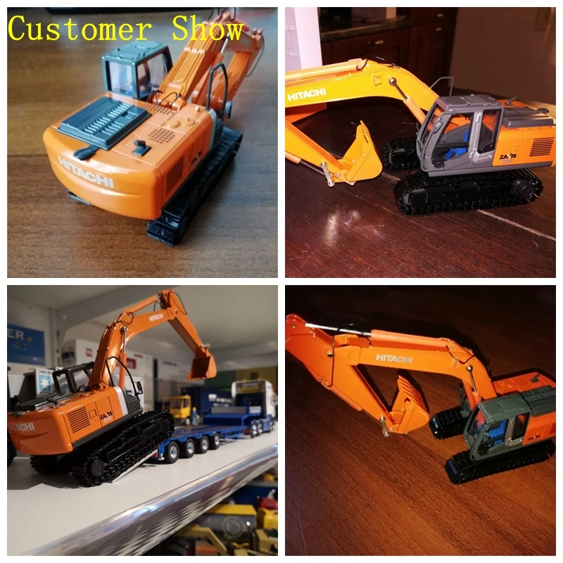 Модель экскаватора Hitachi Zaxis ZH200 литый под давлением металлические гусеницы