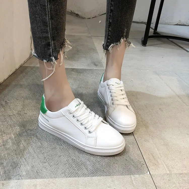 Женская Повседневная обувь 2020 г. Новая женская спортивная модная дышащая белая