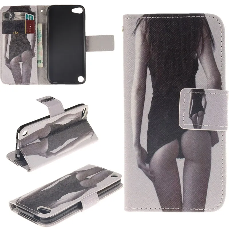 Чехол для Apple iPod Touch 5 чехол с изображением тигра совы женщины PU кожаный