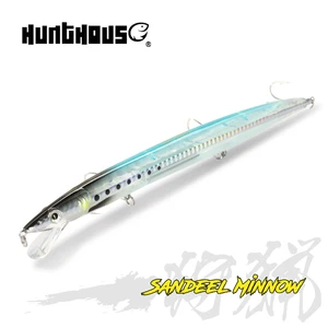 Hunthouse Sandeel Minnow приманки 143 мм14 г 173 мм23 г 208 мм33 г искусственные Jerkbait воблер длинное литье Stickbait форель Pesca