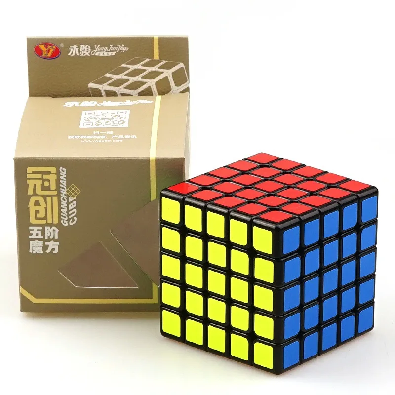 

Куб Yongjun Guanchuang 5x5x5 YJ профессиональный конкурс для начинающих Magic нео куб детские развивающие игрушки, ручной спиннер Cubo