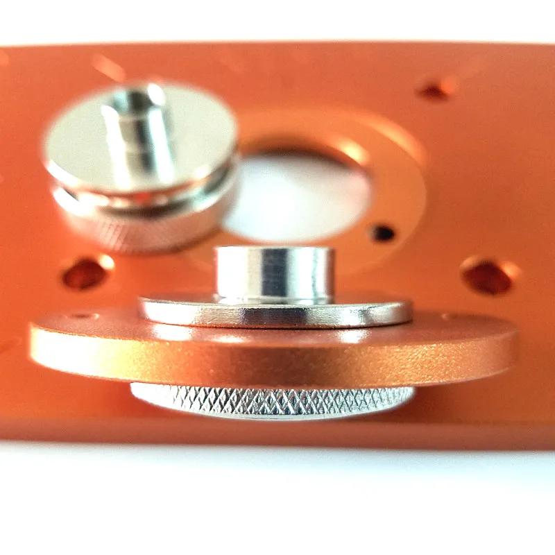 

Aluminum Router Table Insert Plate with Bushing and Cover Electric Woodworking Milling Trimming Machine Flip Plate Guide Table