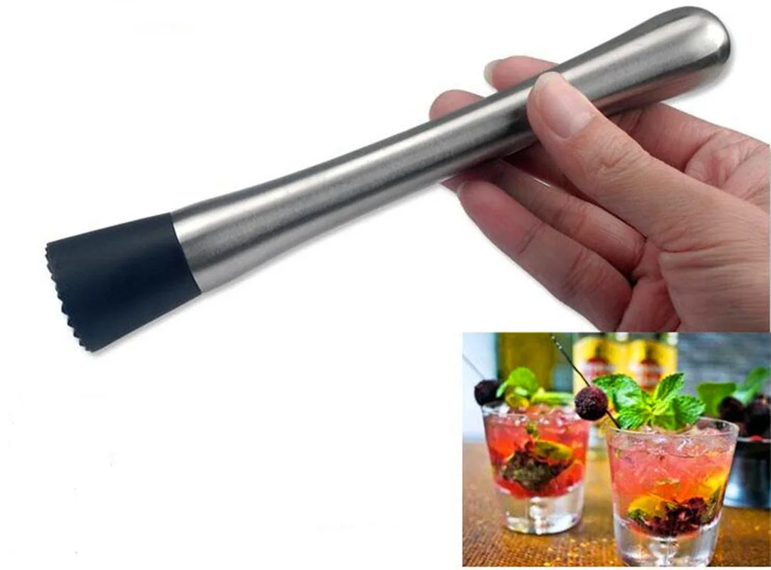 Высокое качество нержавеющая сталь лимонный Металл Masher Stir Bar инструменты для