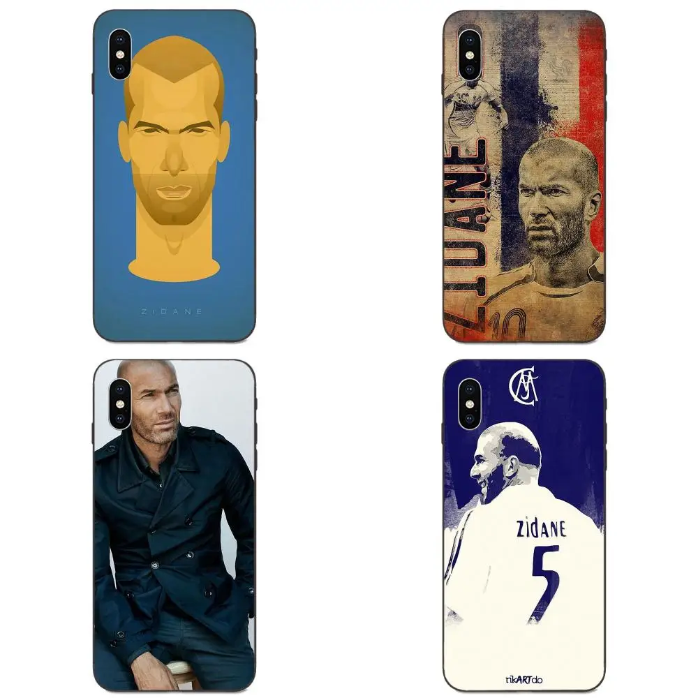Чехлы из ТПУ Zidane Football для Apple iPhone 11 X XS Max XR Pro 4 4S 5 5S SE 6 6S 7 8 Plus|Чехлы-накладки| |