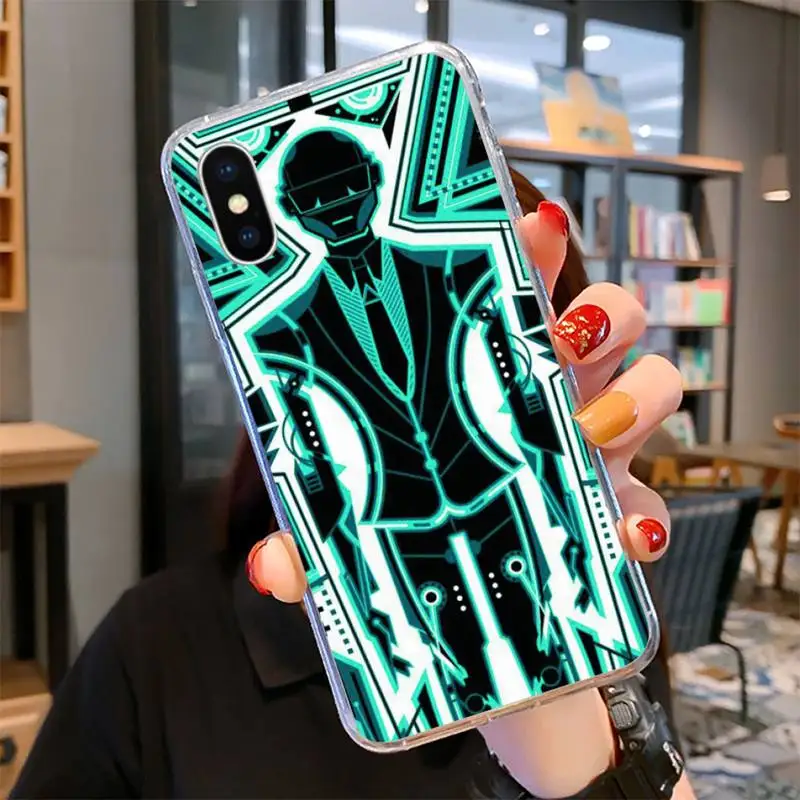 

Daft Punk Rock Soft Silicone Phone Case For Samsung S10 S10lite 2019 S9 S9plus S8 S7 transparent cases