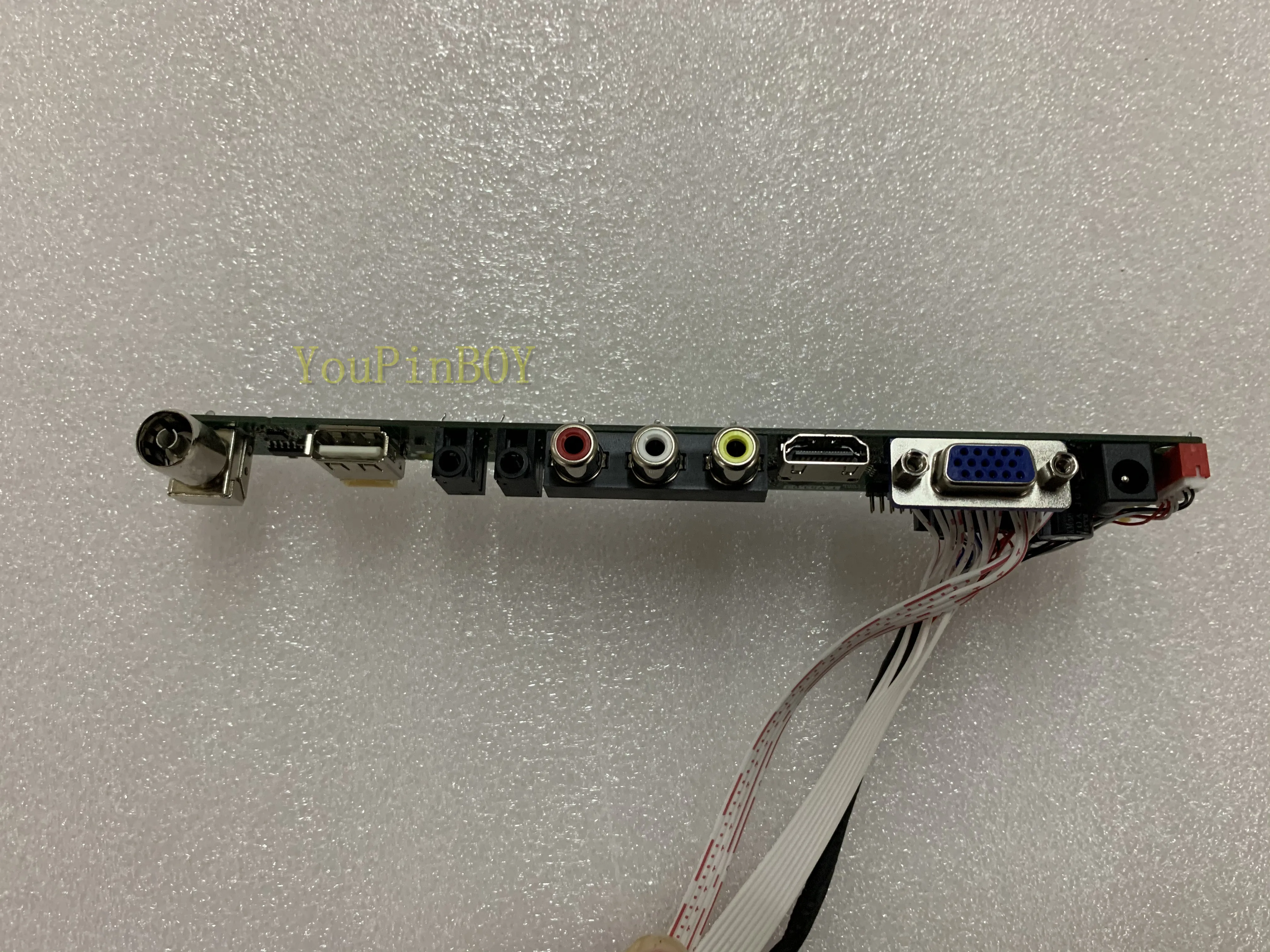 Комплект YouPinBOY для B156XTN02.0 B156XW02 V.2 V.6 LTN156AT24 ТВ + HDMI VGA AV USB светодиодный ЖК экран плата