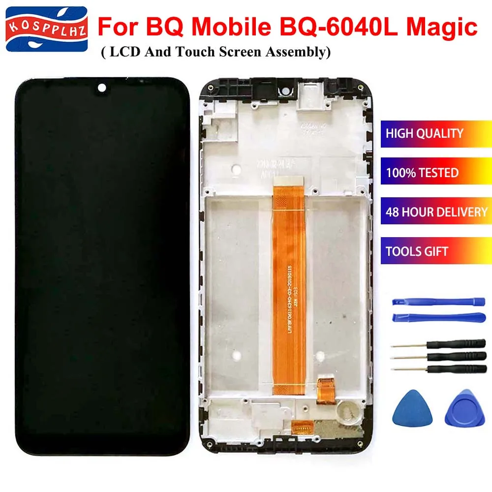 ЖК дисплей и кодирующий преобразователь сенсорного экрана в сборе для мобильных