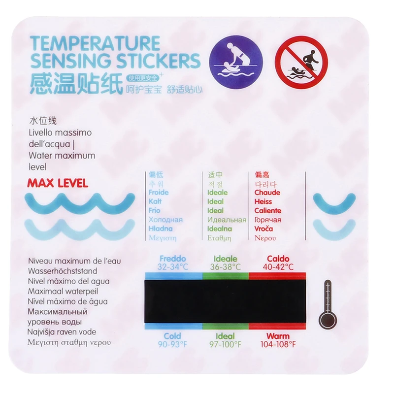 LCD Infant Bath Water Temperature Thermometer Shower Monitor Baby Safety Care | Инструменты
