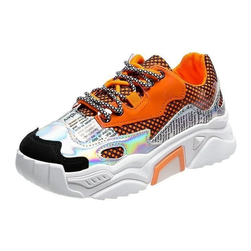 

Daddy Shoes Women's Shoes Spring 2021 New Thick Bottom Increased Breathable Lightweight Casual Sports Women's Shoes Soft Bottom