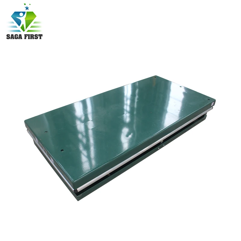 Низкая цена Электрический гидравлический одноножничный подъемный стол для