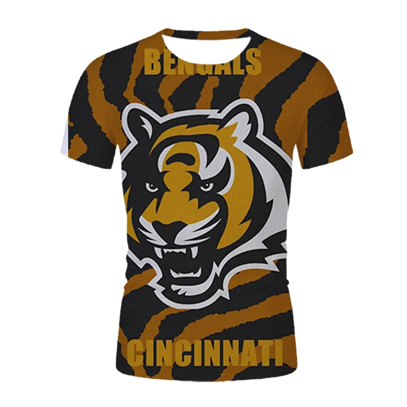 

Super Weird Summer New 3D Print T-Shirt Animal Tiger Man T-Shirt Fashionable Casual T-Shirt O Collar Hip Hop T-Shirt Short 6XL