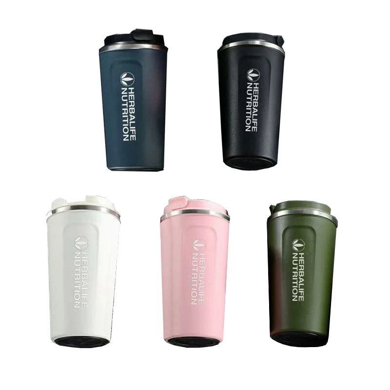 Вакуумный Термос Herbalife термос из нержавеющей стали для кофе с широким горлышком |