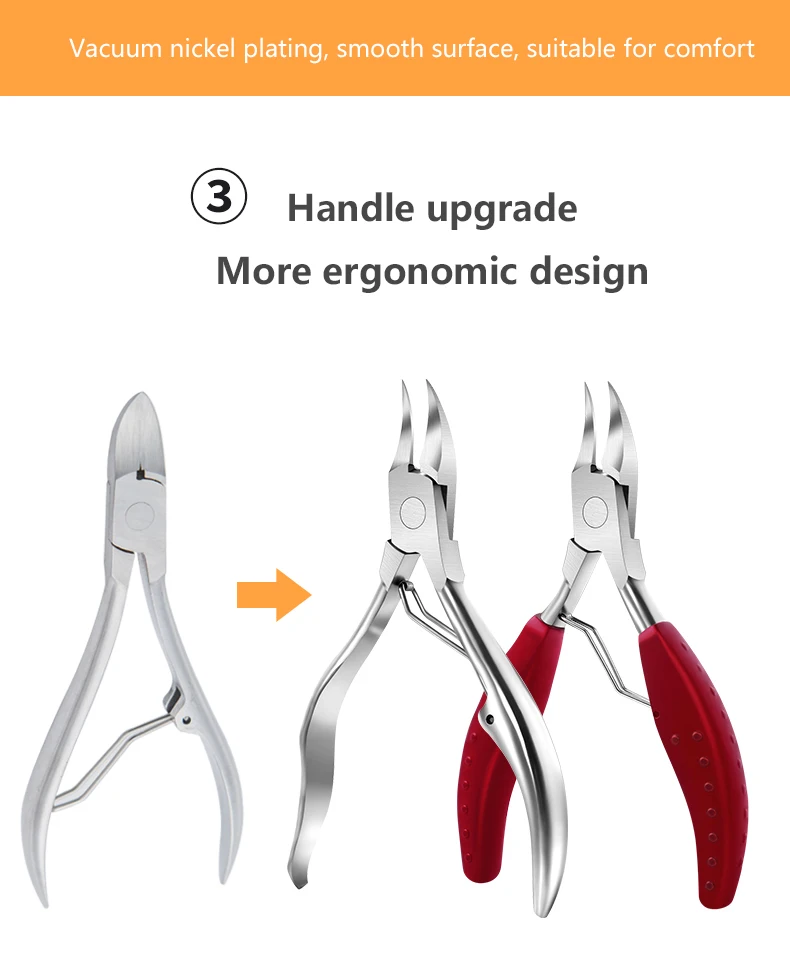 Портативные ножницы для ногтей 1 шт. сверхпрочные с толстым носком