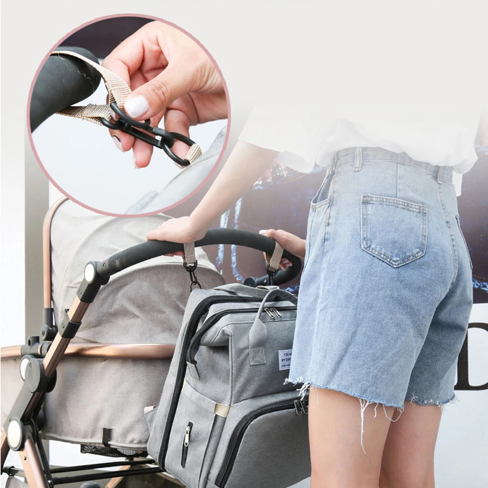 Расширенная трансформируемая Детская сумка для подгузников рюкзак кровати