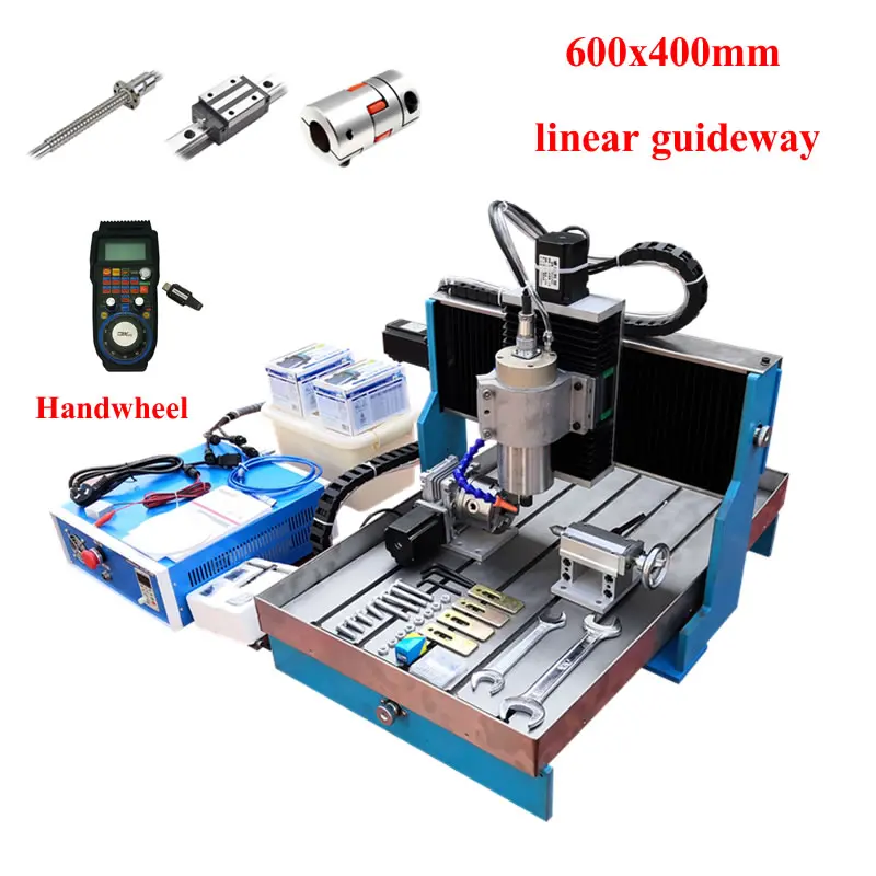 DIY cnc 6040 металлический деревообрабатывающий станок usb параллельный порт 1 5 кВт 4