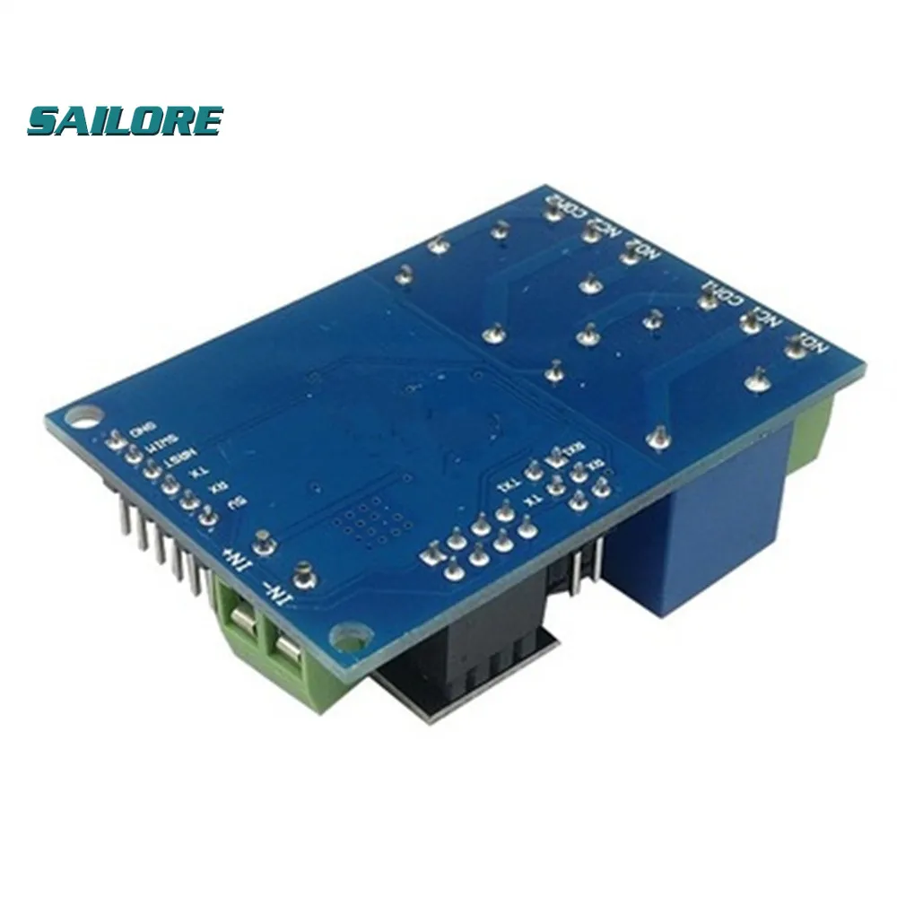 5V ESP8266 ESP-01 2 WiFi реле канала модуль 2-канальный релейный для IOT Smart Home - купить по