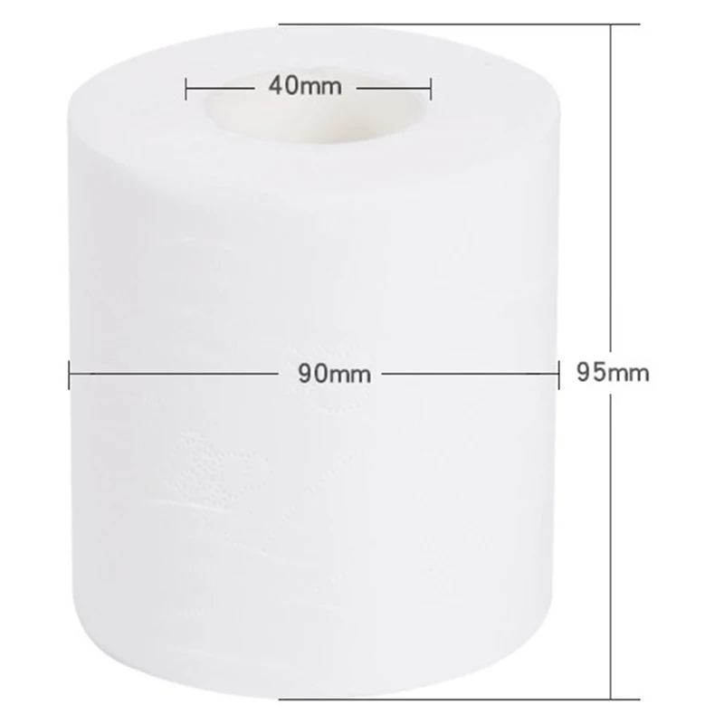 

20 Rolls Soft White Toilet Paper, Family Rolls Paper,4-Layers Toilet Tissue,Gentle Bath Tissue Paper Towel