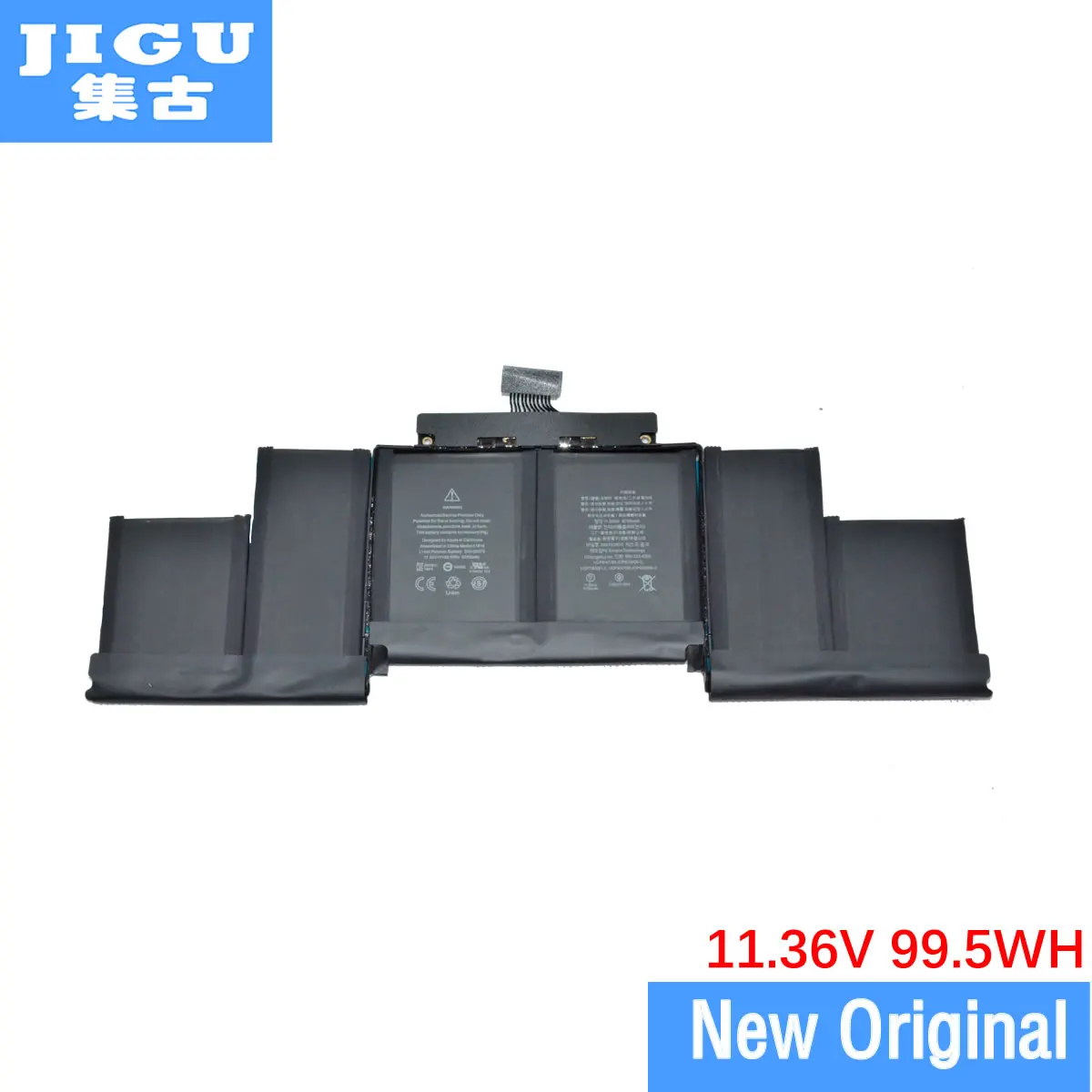 

JIGU New A1618 LAPTOP Battery For 2015 Macbook Pro Retina A1398 15'' 15.4" 11.36V / 99.5WH Rechargeable Battery Wholesales