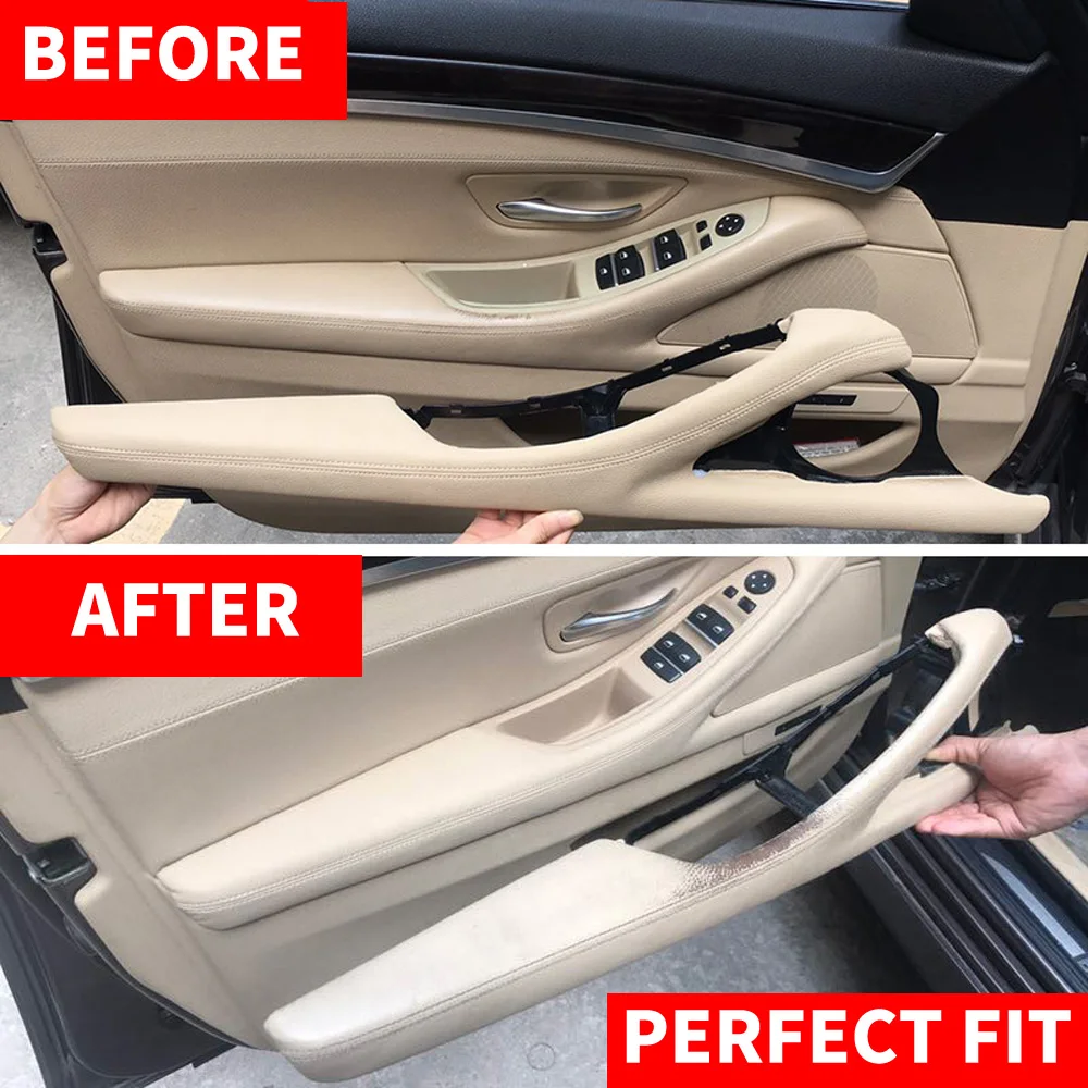 Роскошное кожаное сиденье для водителя LHD внутренняя дверная ручка автомобиля