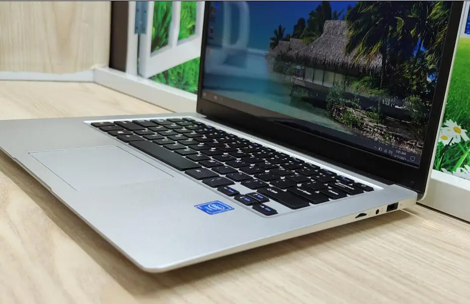 14 1 дюймовый мини-ноутбук Intel Fast 6 ГБ ОЗУ ТБ SSD HDD 1080P Windows 10 клавиатура