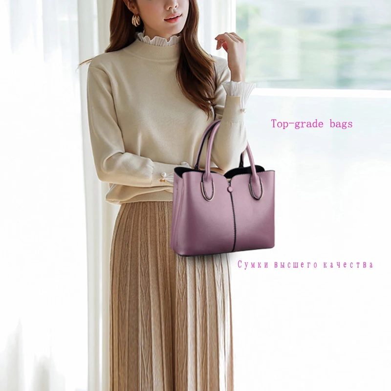 

2021 New Lady Bag Stereotyped Bag Fashion Popular One-shoulder Messenger Bag Elegant Temperament Handbag Female Bag