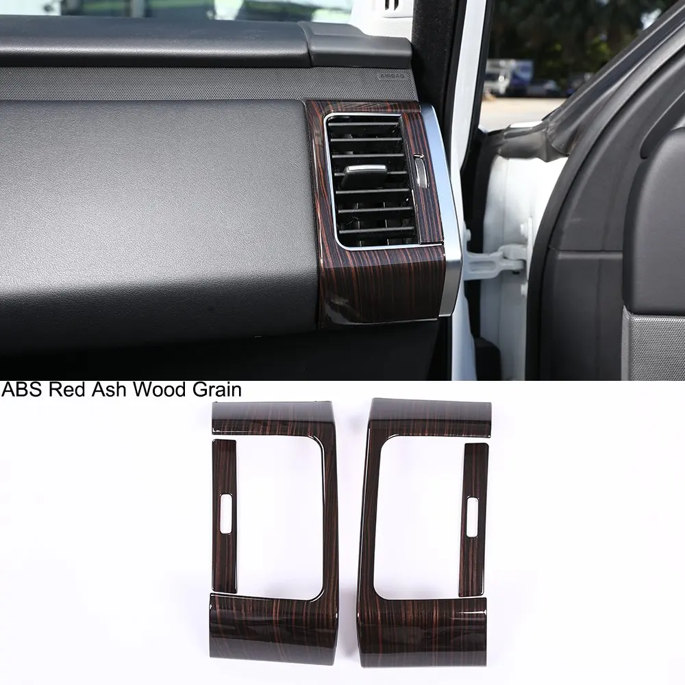 

4*ABS Side Air Vent Outlet Frame Cover For Land Rover Range Rover Sport 2014-17
