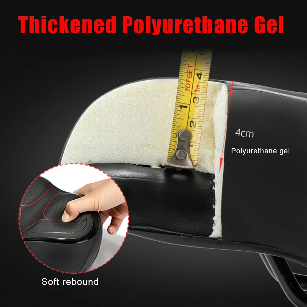 

Super Soft Shock Absorber Cushion Bicycle Saddle Mountain Bike Saddle Bicycle Seat Cycling Equipment Mountain Bike Cushion