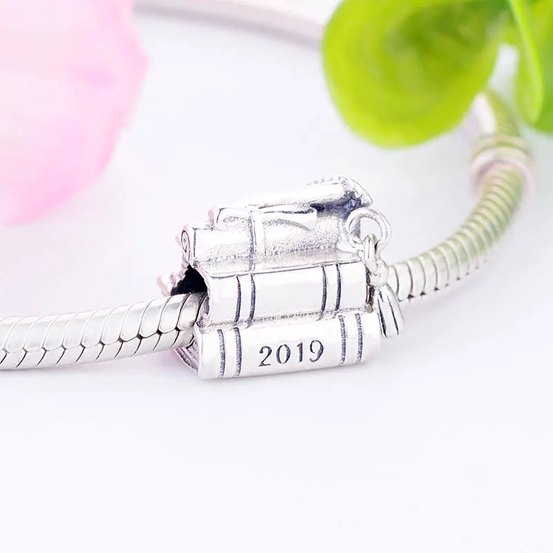 Книга для выпускного из серебра 2020 пробы бусина шляпы мотарда подходящая под