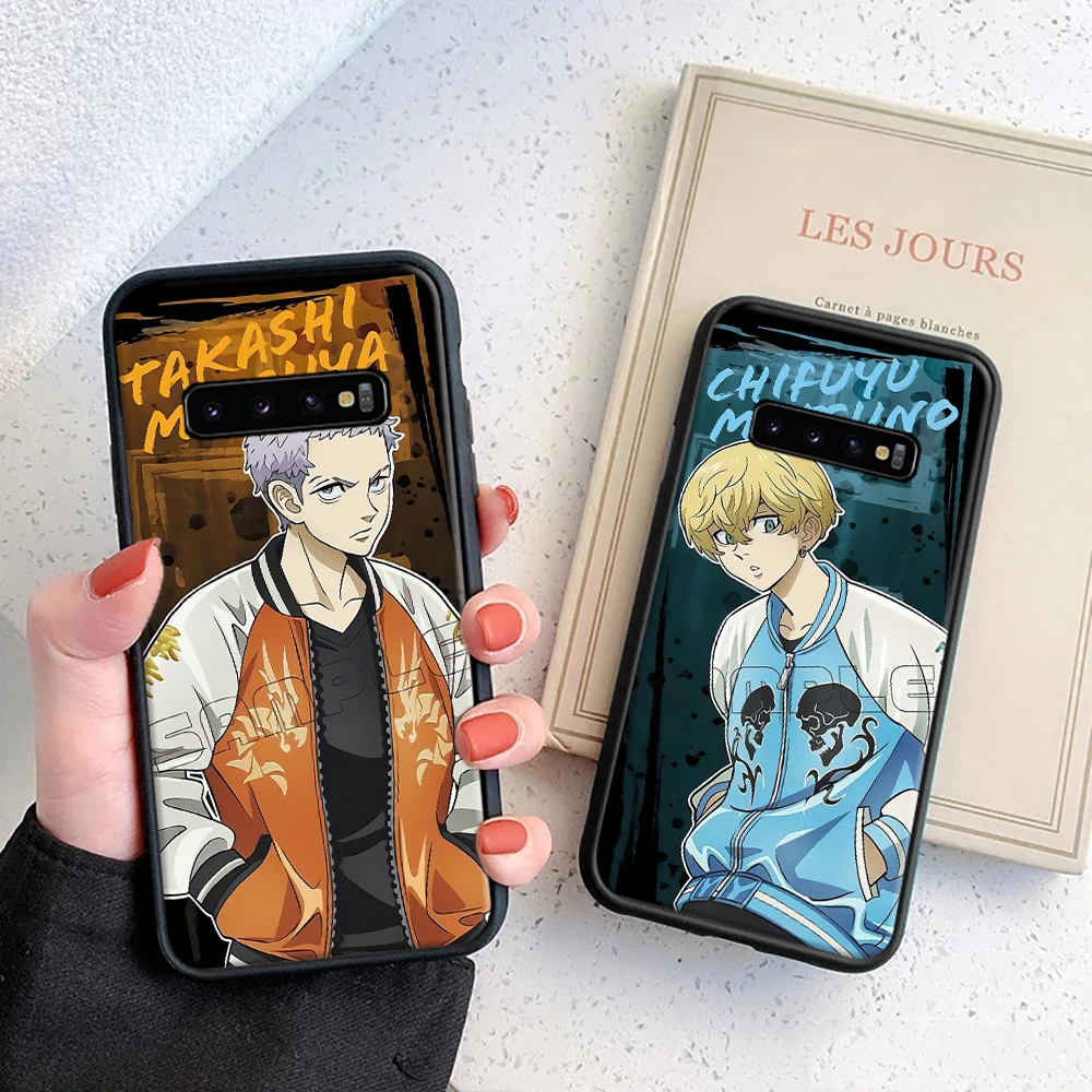 

Tokyo Avengers Japan Anime Phone Case For Samsung Galaxy S8 S9 S10 Plus S10 S20 Lite Ultra S20 FE Soft TPU Funda Back Cover