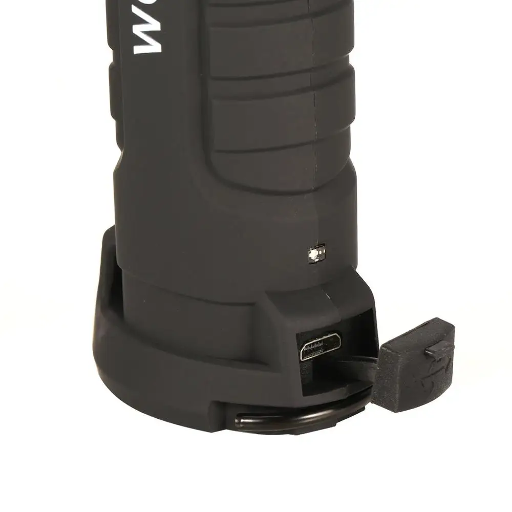 

Folding COB LED Work Light Portable Spotlight with Magnetic Base Clip USB Charging Repair Torch Movable Work Light Flashlight