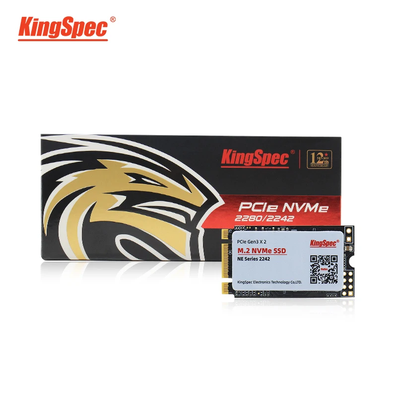 Kingspec M.2 SSD PCIe 128 ГБ 256 22*42 мм жесткий диск m2 pcie NVMe внутренний для T480/T470P/T580/L570/P52S/X280/T570 |