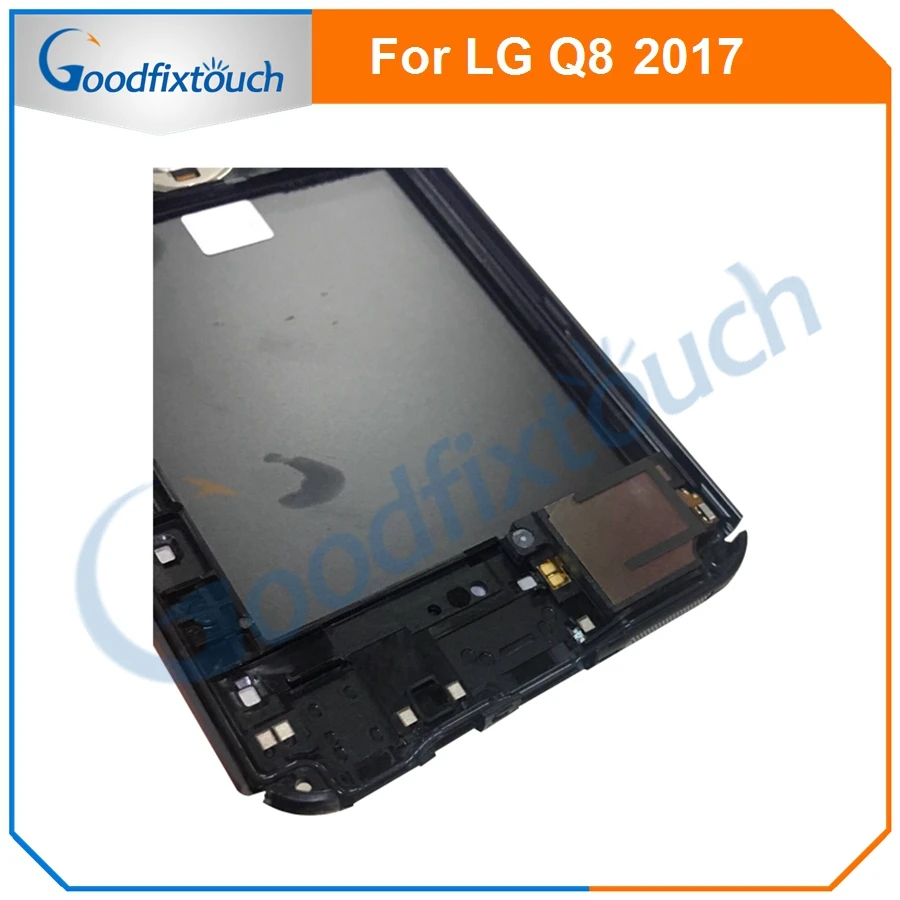 5 2 &quotдля LG Q8 2017 задняя крышка Крышка батареи корпус дверь с отпечатком пальца