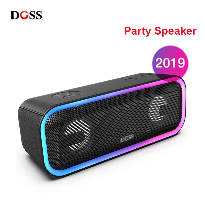 Новый DOSS BT20 Bluetooth динамик DSP технология мощный бас стерео звук коробка