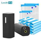 Бытовые дорожные вакуумные мешки для хранения, компрессионный Электрический насос двойного назначения с USB для еды, одежды, шаров, одеял, подушек, экономии пространства