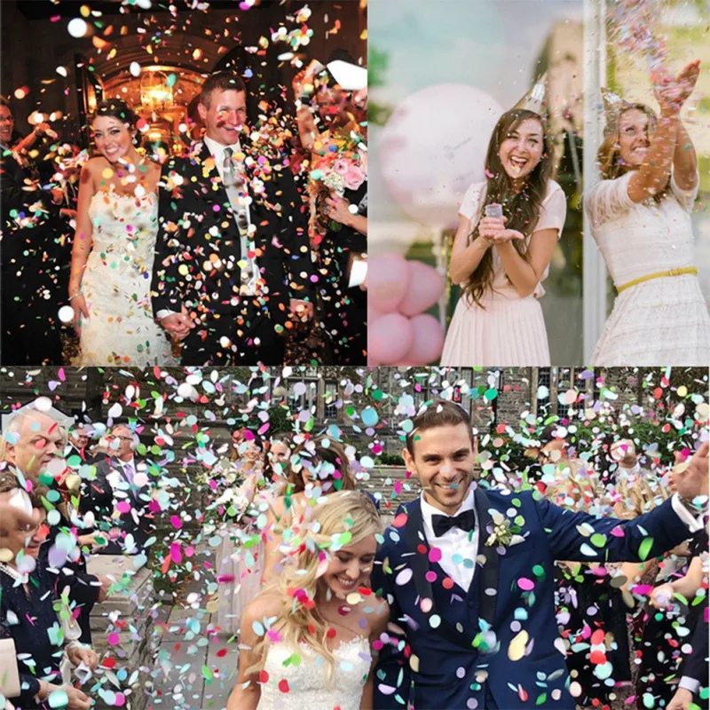 DIY в форме сердца конфетти обручальное кольцо из розового золота свадебные