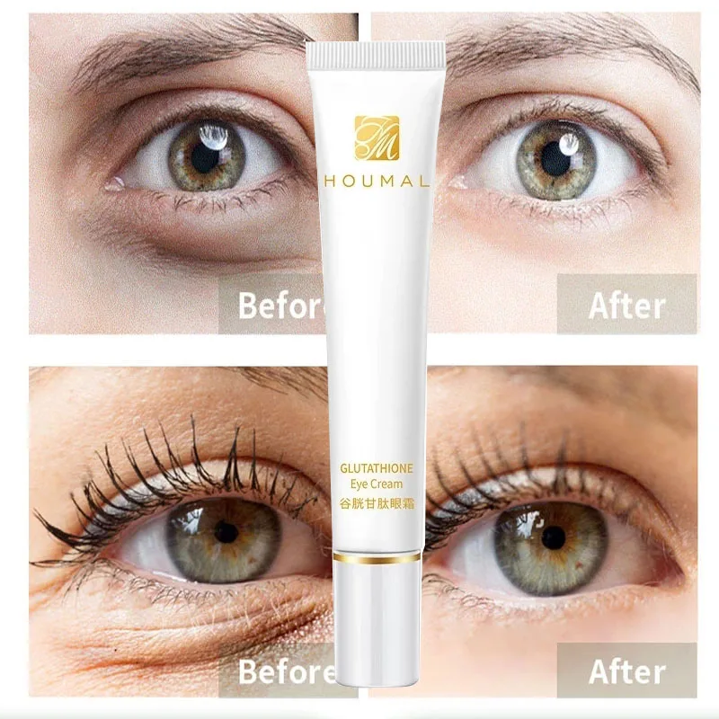 

Glutathione Eye Cream Firming Anti Fine Lines Remover Dark Circle Brighten Repair Moisturizing Eye Care Essence Cream