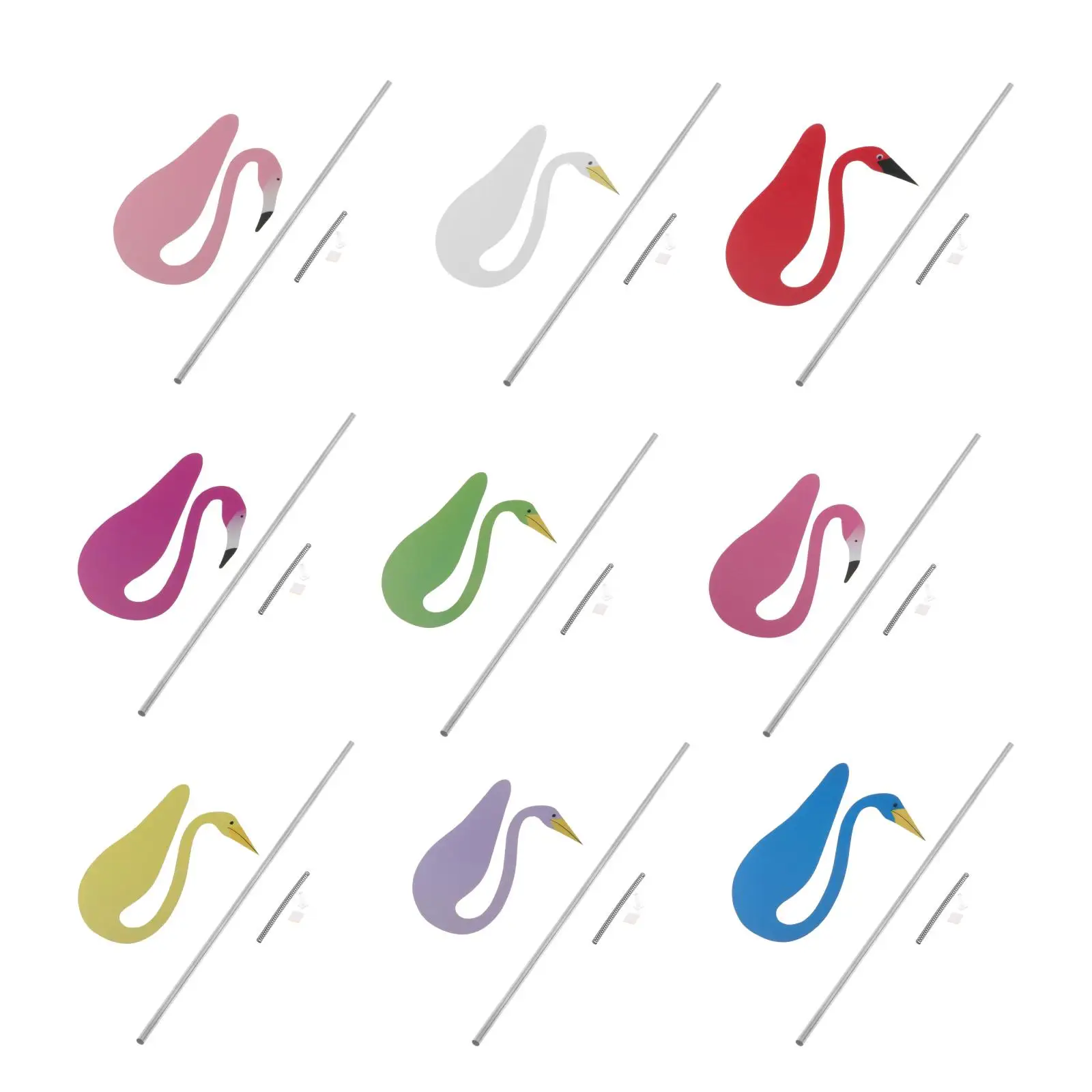 

Ветровка в виде фламинго для двора, украшение для внутреннего дворика, Пляжная летняя