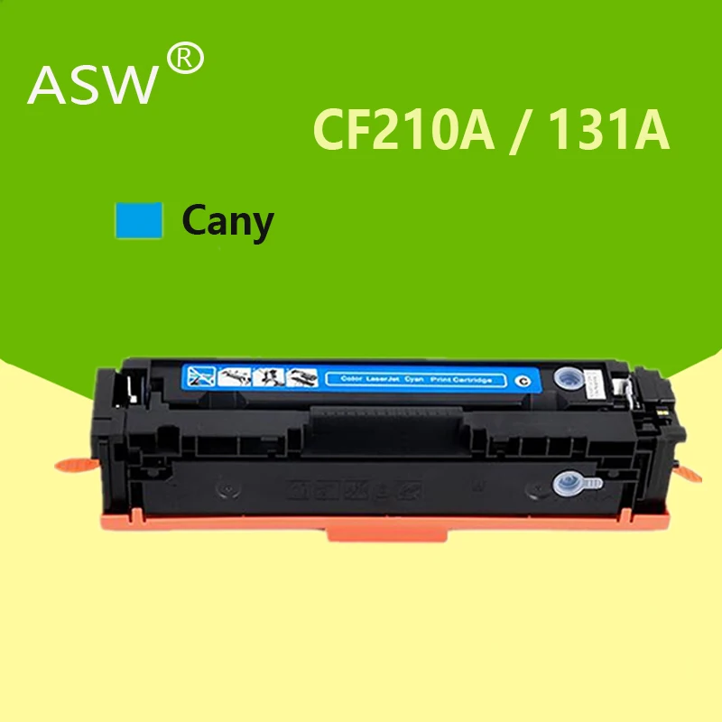 

ASW Compatible 131A toner cartridge CF210A 210A CF211A CF212A CF213A for HP LJ PRO 200 M251n/M251nw;200 MFP M276n/M276nw