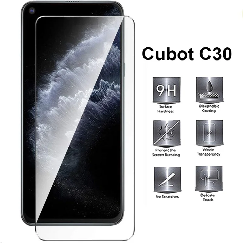 Закаленное стекло для Cubot X18 Plus X19 P20 P30 R9 J5 J7 Note S