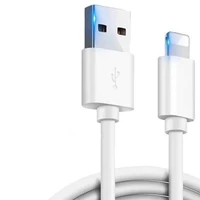 1pcs usb data cable for iphone 11 pro max 12 mini ipad charging cable phone charger cable android phone charger usb data cabl