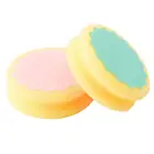 1 шт., двусторонние женские накладки для удаления волос на ногах, губка для ног, популярные безболезненные накладки для удаления волос, уход за кожей, случайный цвет