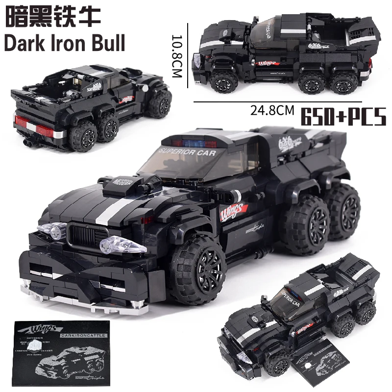 Создатель города тянуть обратно 2in1 городской автомобиль гоночный строительные