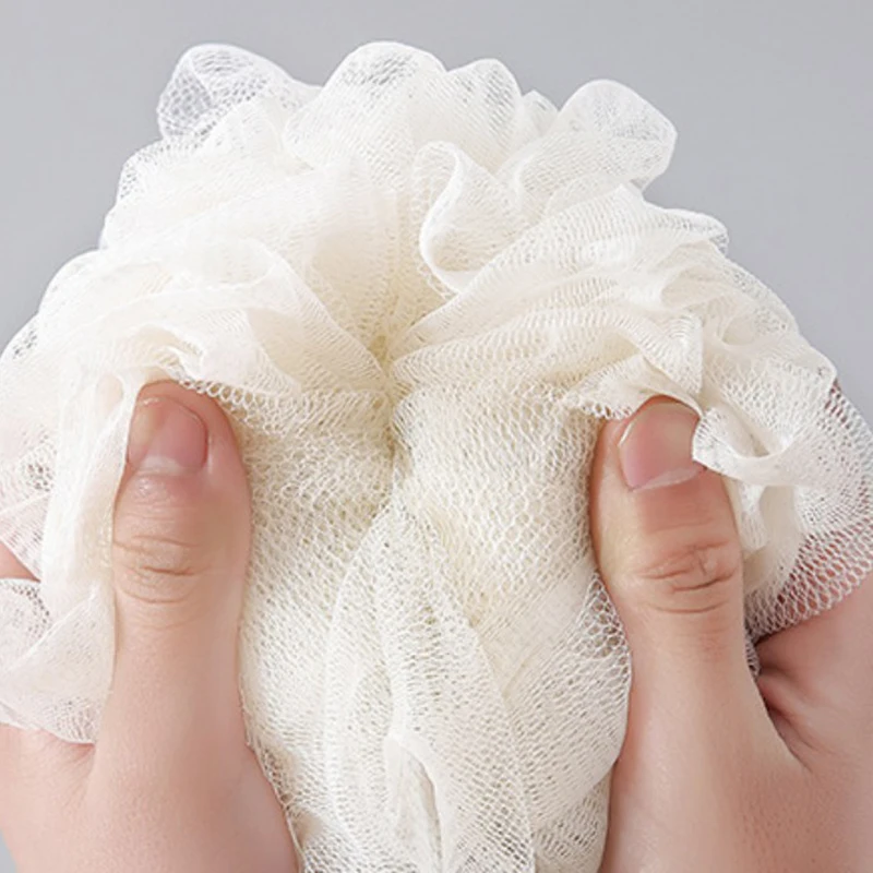 

Cartoon Pink Plush Star Bath Ball Sponge Shower Mesh Pouf Body Scrubber Puff Bath Supplies New