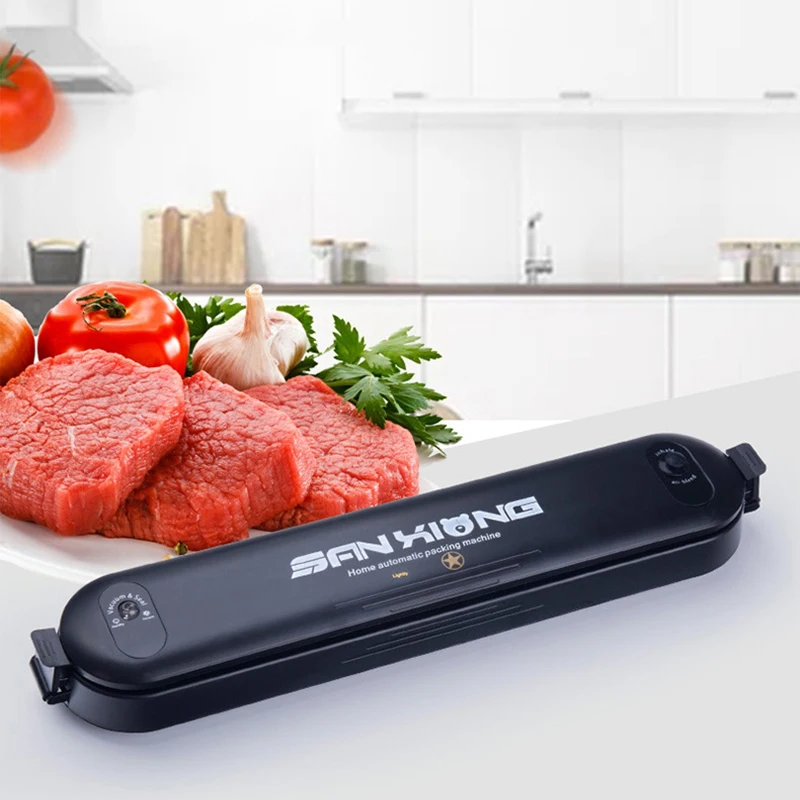 Пищевой вакуумный упаковщик автоматический бытовой и промышленный 220 В/110 В