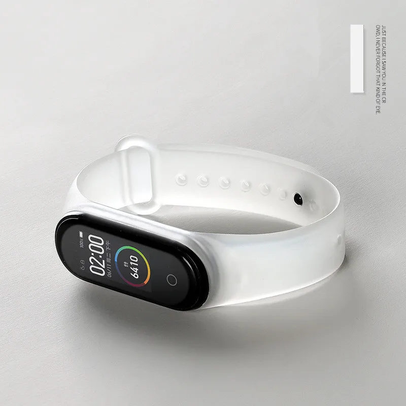 Replaceable Silicone Strap For Xiaomi Mi Band 6 5 4 Sports Bracelet Breathable Wristband on Mi Bend 4 5 6 For Mi band 4 5 6