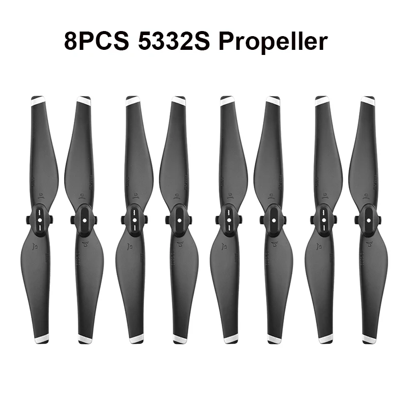 4Pair 5332S Low Noise Propeller for DJI Mavic Air Drone Quick Release Blade Props Spare Parts Replacement Wing Fan Accessories