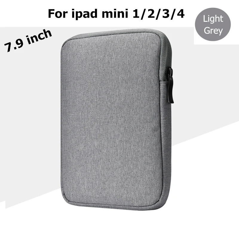 7.9 inch light grey Противоударный чехол для планшета 6 7,9 ''для чтения электронных книг для iPad Pro 10,5/Air 2 iPad воздуха 1/iPad Air 2/3/4/Pro 9,7/ iPad - Цвет: 7.9 inch light grey
