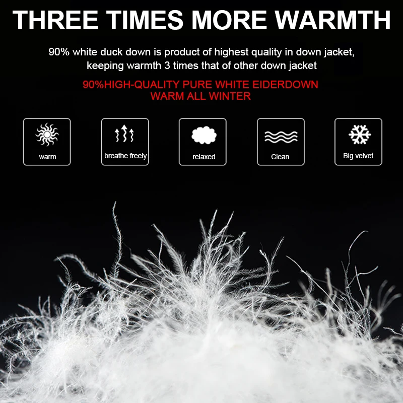 Женский зимний пуховик на молнии с капюшоном